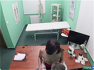 Hidden webcam hump in the doctors office